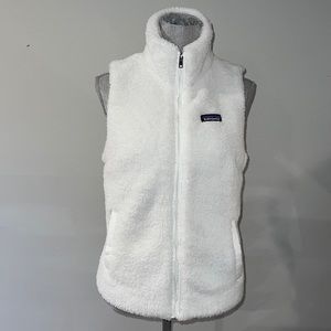 Patagonia White Vest Size M good condition!!